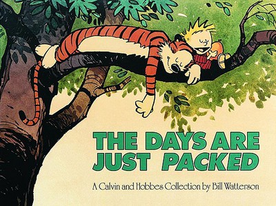 DAYS ARE JUST PACKED THE CALVIN AND HOBBES